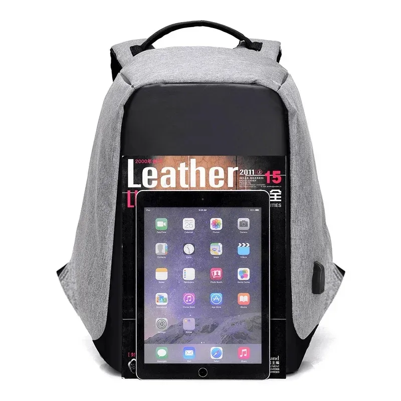 sac à dos antivol 15.6 pouces ordinateur portable hommes mochila mâle sac à dos étanche sac à dos grande capacité école sac à dos concepteur