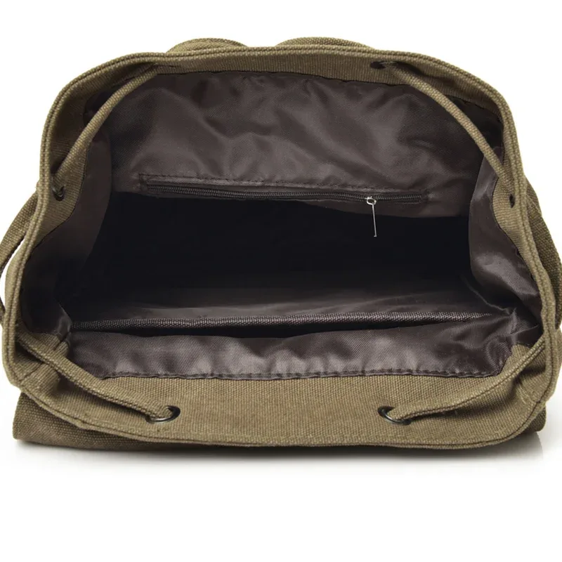 nouveau haute qualité toile hommes sac à dos grand sac d'école à bandoulière sac à dos pour garçons voyage mode camping sacs mode sacs simples