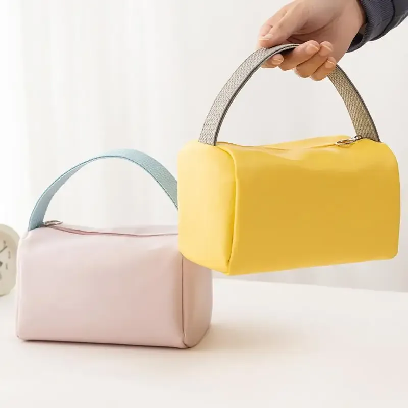 nouvelle trousse de maquillage en pu, sac à cosmétiques pour femmes, grande capacité, organiseur de rangement multifonctionnel, trousse de toilette de voyage, sac à main