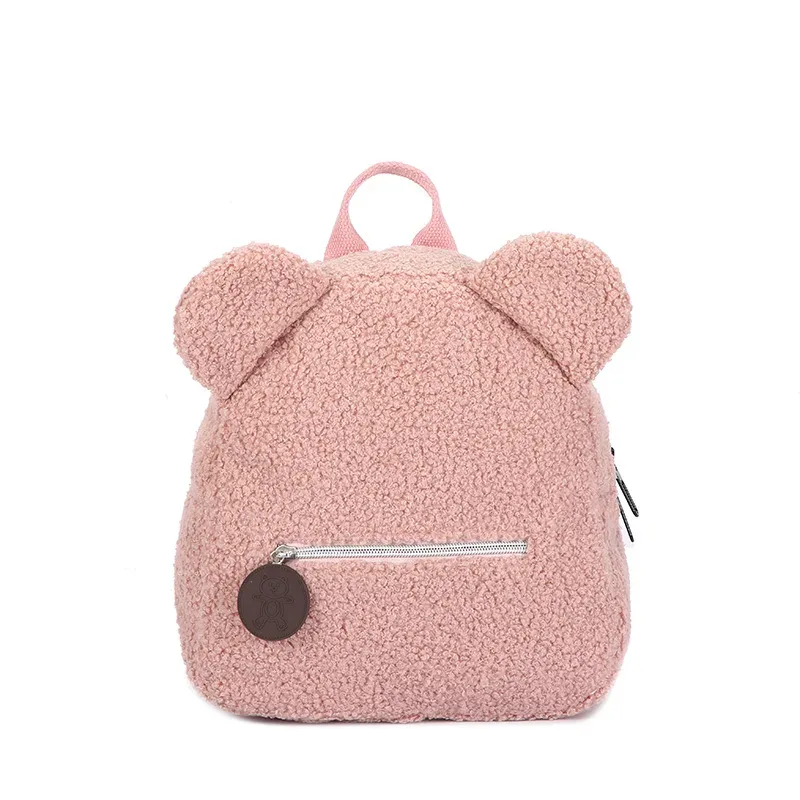 sac à dos ours en peluche personnalisé avec nom brodé, sac à dos d'école pour enfants, cadeaux de fête pour enfants, sacs d'anniversaire avec nom personnalisé