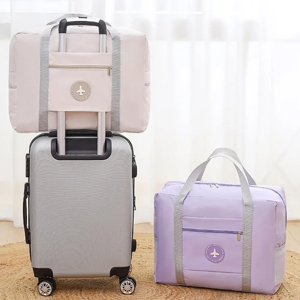sac de voyage pliable 1 pièce pour avion, sac de transport cabine, sac de week-end, sac de nuit, sac de transport pour hôpital, sac de sport pour femmes et hommes