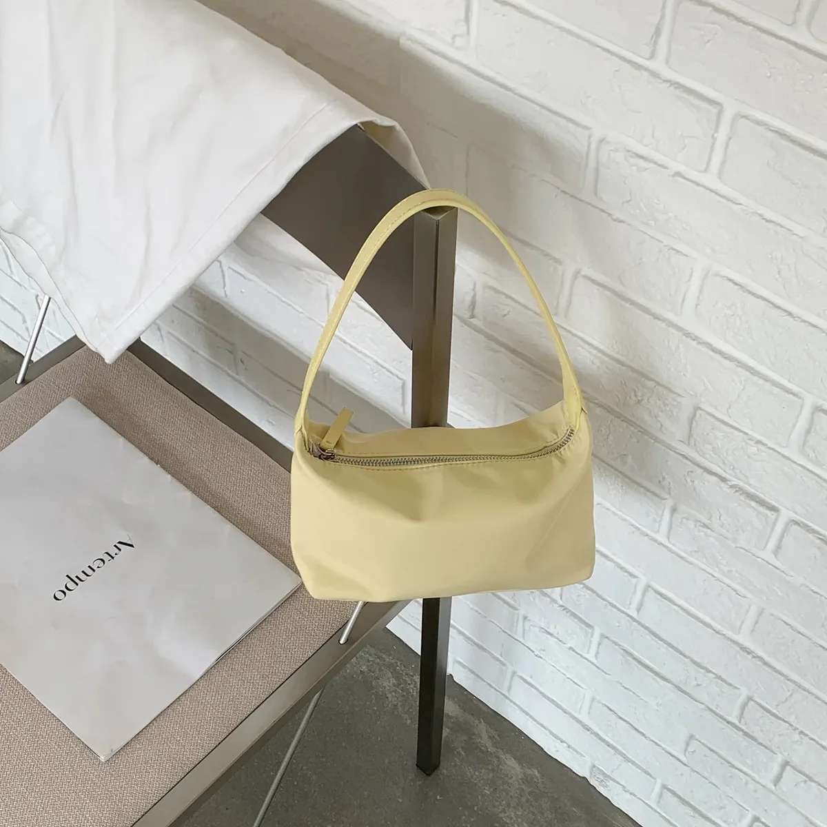sacs à main d'été en nylon avec poignée supérieure, style ins, petits sacs bandoulière décontractés, nouvelle mode et polyvalence