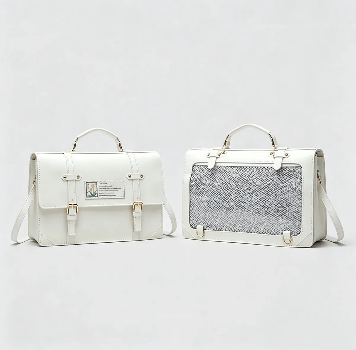 y2k style preppy grande capacité ita sac à dos lolita fille transparent mode bricolage affichage sac à bandoulière sac à bandoulière mignon sac à main