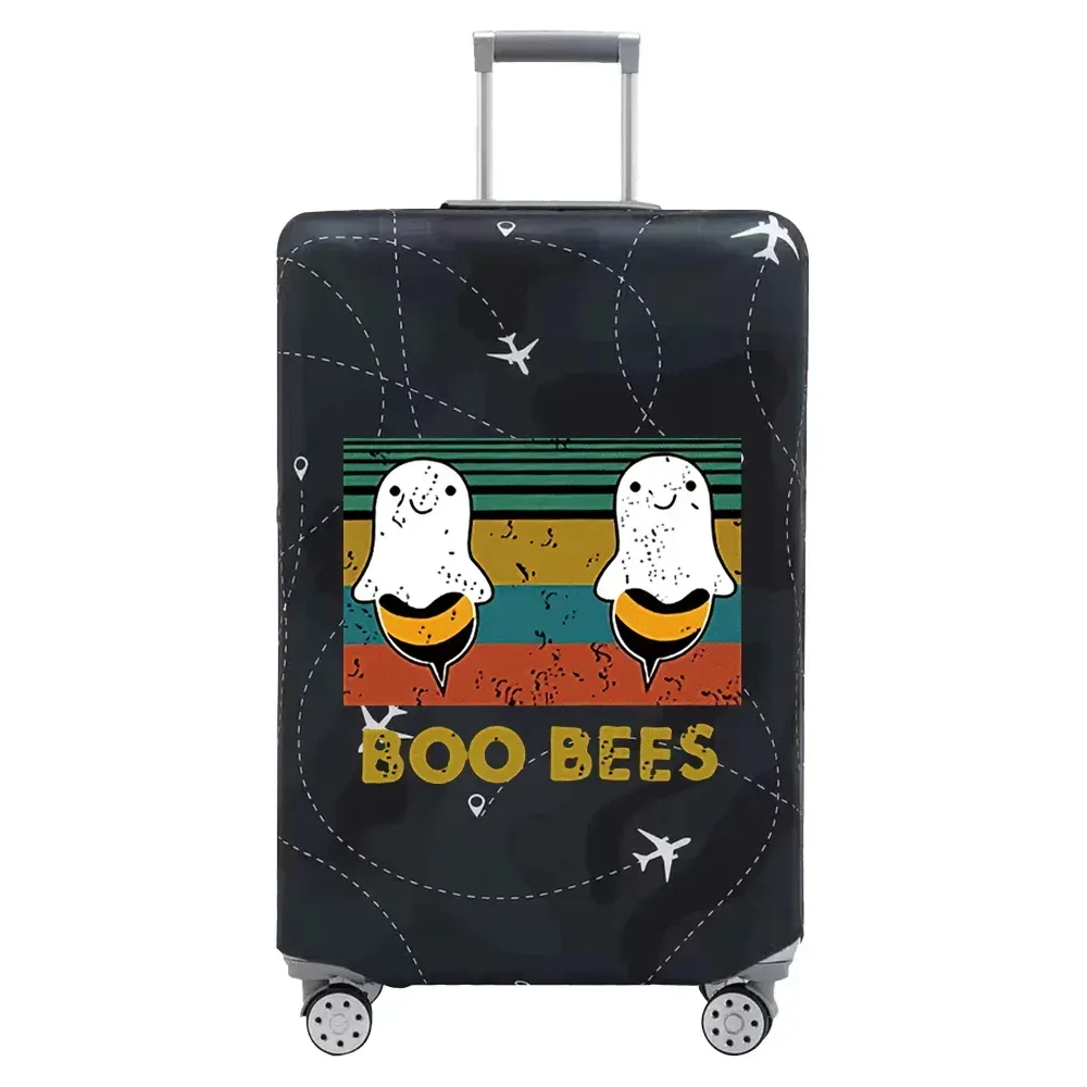 juste de protection en tissu pour bagages, housse anti-poussière, valise anti-rayures imbibée pour sac de 18 à 32 pouces, motif pew, accessoires de voyage