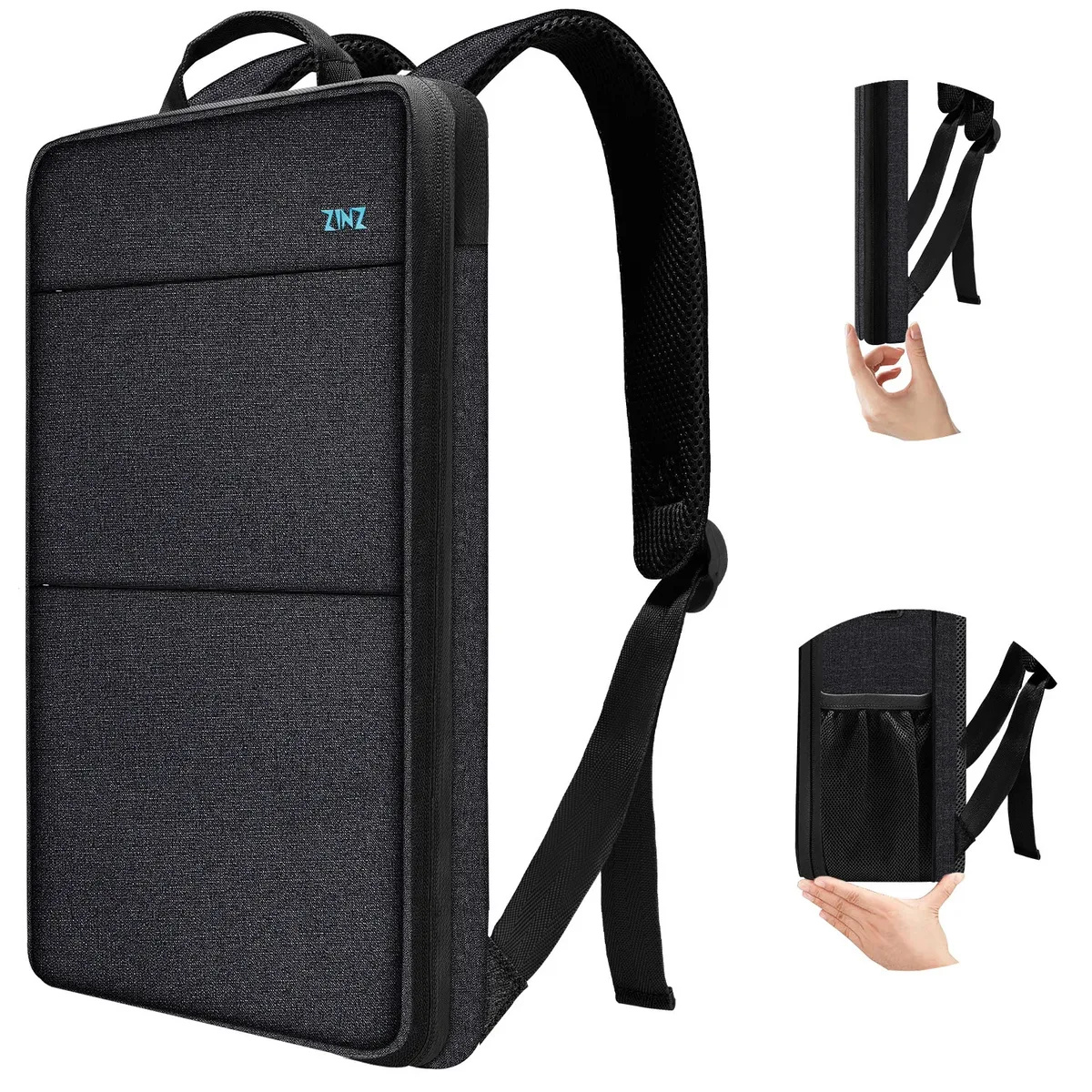 sac à dos mince et extensible pour ordinateur portable, sac à dos de voyage à degrés d'eau, compatible avec la plupart des ordinateurs de 13 à 14 pouces notecleaning, 13-14 ans