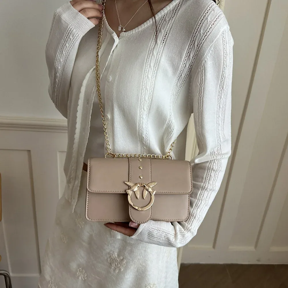 sac à bandoulière à chaîne de style coréen, nouvelle collection, tendance et polyvalent, petit sac carré pour femme