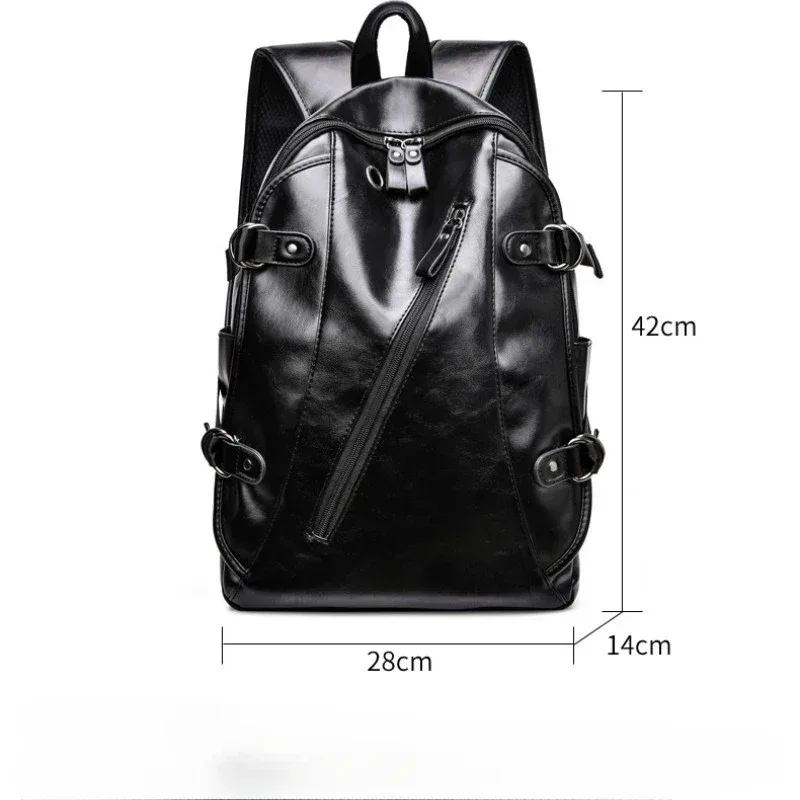 sac à bandoulière vintage en cuir pu souple pour homme, sac de travail étanche, décontracté, grande capacité, voyage, sr, homme, ordinateur portable