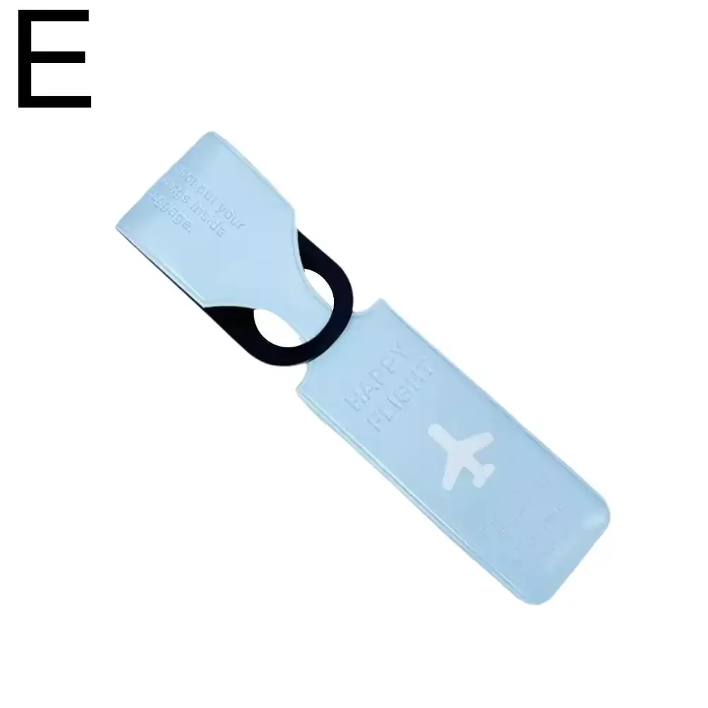 étiquettes de bagage de voyage couverture valise id porte-étiquette de bagage lettre étiquettes d'embarquement de bagages étiquette portable accessoires créatifs trave