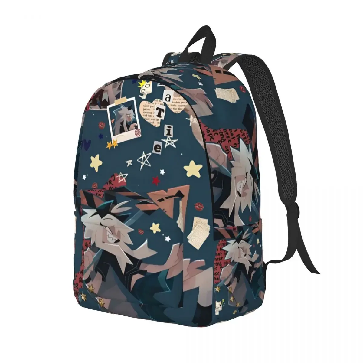 sac à dos d'éducation financière en papier anime pour hommes et femmes, sac à dos d'affaires pour étudiants adolescents, sac à bandoulière léger pour collège