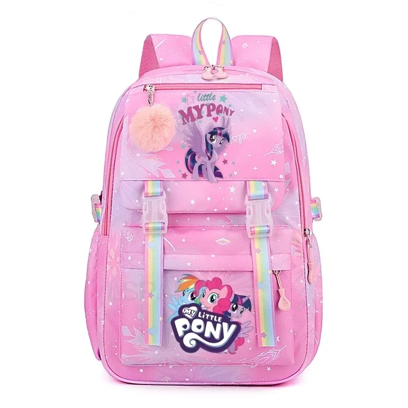 sac à dos my little pony pour femmes, garçons et filles, sac à livres, sac à dos de dessin animé kawaii pour étudiants et adolescents, mochila, cadeau d'anniversaire