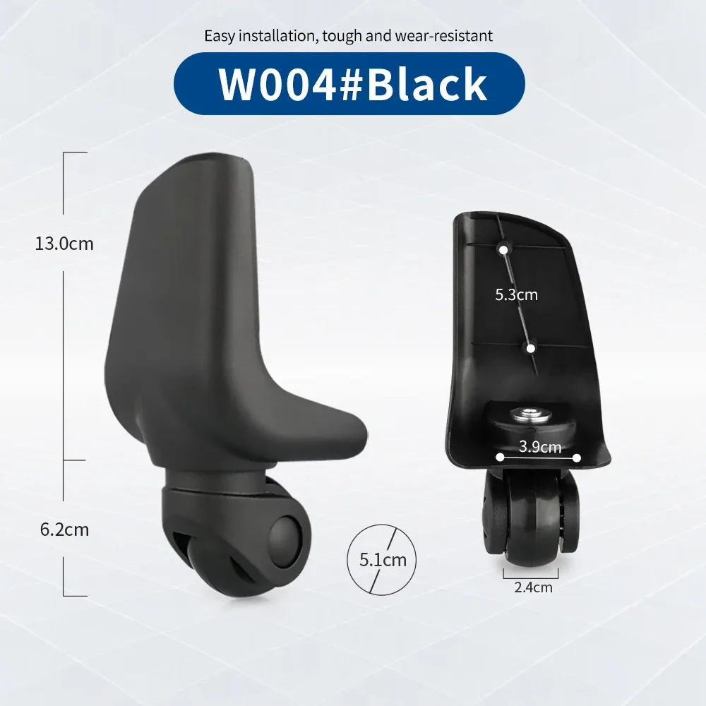 accessoires de roulettes pour bagages, roulettes universelles, accessoires de valise en cuir, roulettes de remplacement pour valise à roulettes