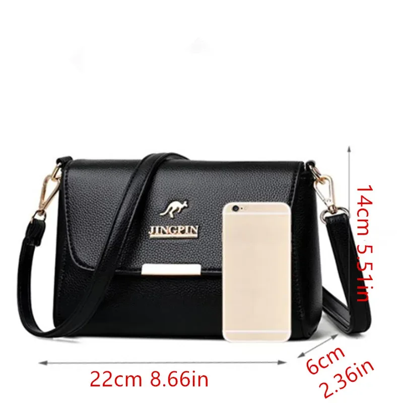 jingpin sac à bandoulière en simili cuir pour femme élégant sac à bandoulière polyvalent, durable, parfait pour les déplacements quotidiens et les sorties décontractées