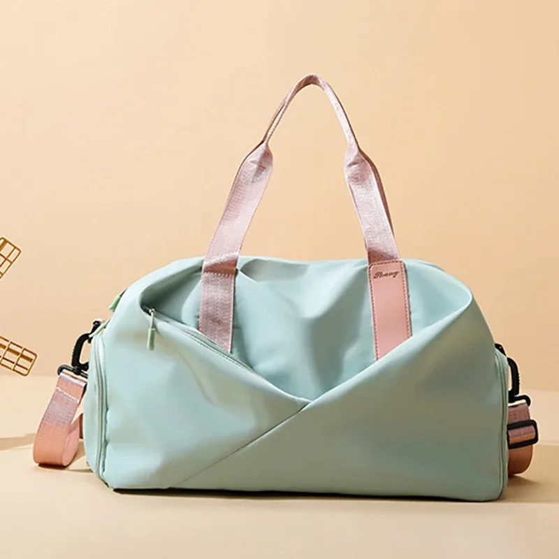 sac de fitness femme multi-fonctionnel mouvement de séparation sec-humide sac de voyage étanche sac de yoga sac de voyage de grande capacité homme
