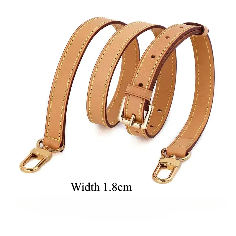 sangle de sac en cuir véritable 100% pour lv speedy 20 25 30, bandoulière réglable pour sacs longs, ceinture de 120 cm, accessoires