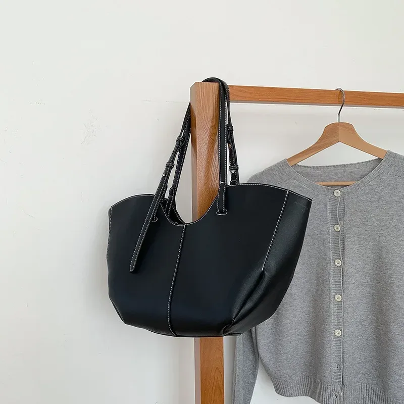 sac à main vintage pour femme, grande capacité, sac de shopping portable, sac à bandoulière de luxe en cuir pu, sacs fourre-tout pour femme, sacs de navetteur, sacs sous le bras, bolsa