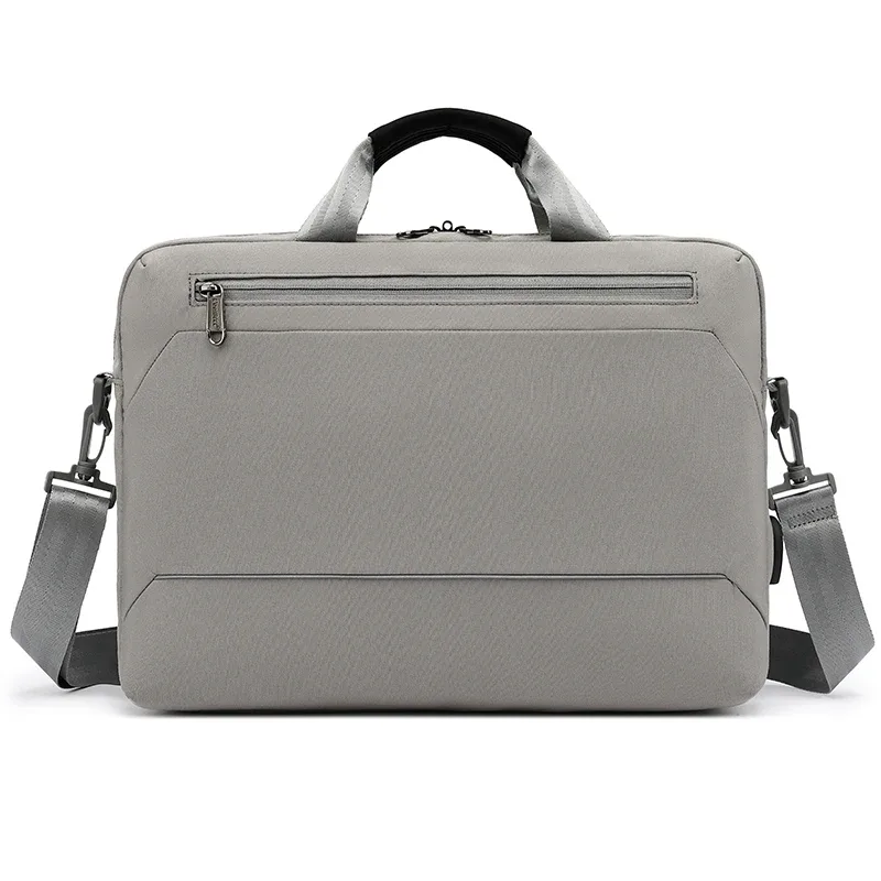 sac à main avec logo personnalisé pour homme, pochette pour ordinateur portable, sac pour ordinateur portable, étanche, travail, affaires, décontracté, étui à bombes, initié, vente en gros
