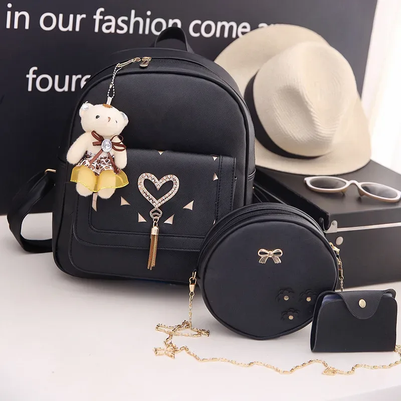 sac dos cuir synthétique gris motif géométrique relief bandoulière amovible porte-monnaie inclus voyage femme