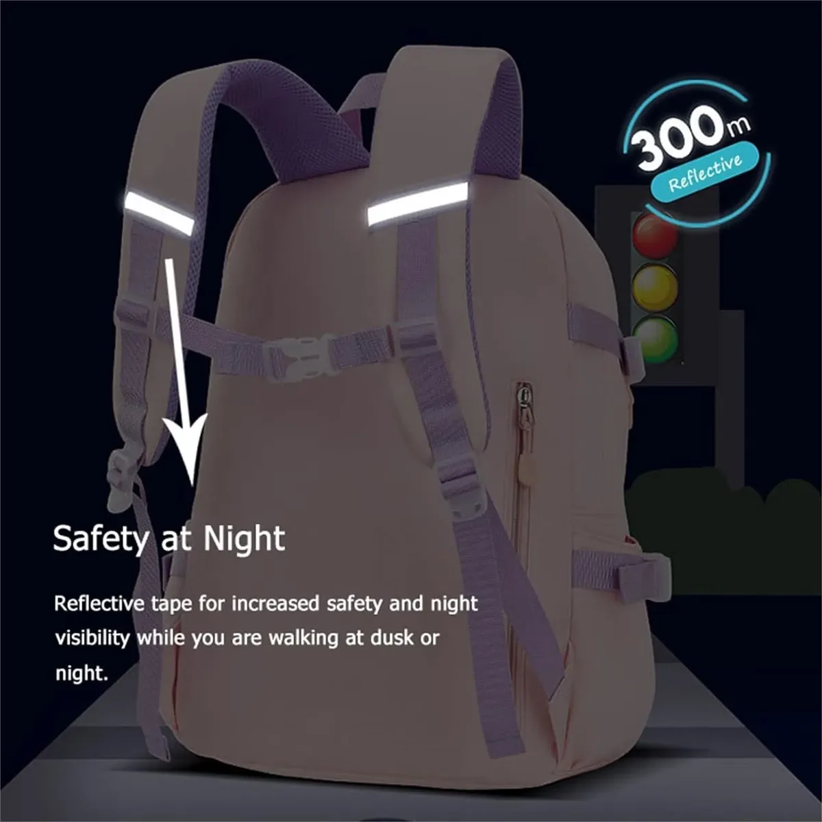 sac à dos scolaire, sacoche pour ordinateur portable, sac d'école pour enfants (sac à dos de loisirs, sac à dos pour femme, sac à dos de jour, sacoche pour ordinateur portable, ergonomique pour les adolescents et les jeunes filles), sac à dos pour l'école, le cyclisme, les loisirs et les voyages