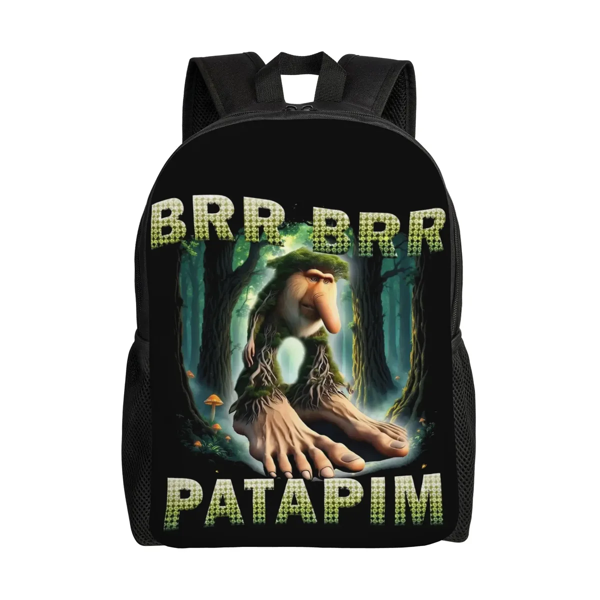 sac à dos tung tung tung sahur pour hommes et femmes, sac à dos décontracté pour le lycée, sac à dos en toile pour le collège, motif meme brainrot italien, cadeau