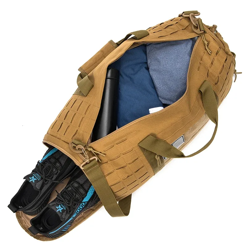 sac de sport tactique de 40l pour hommes, sac de voyage, sac de survie, sac d'entraînement, sac de week-end pour basket-ball