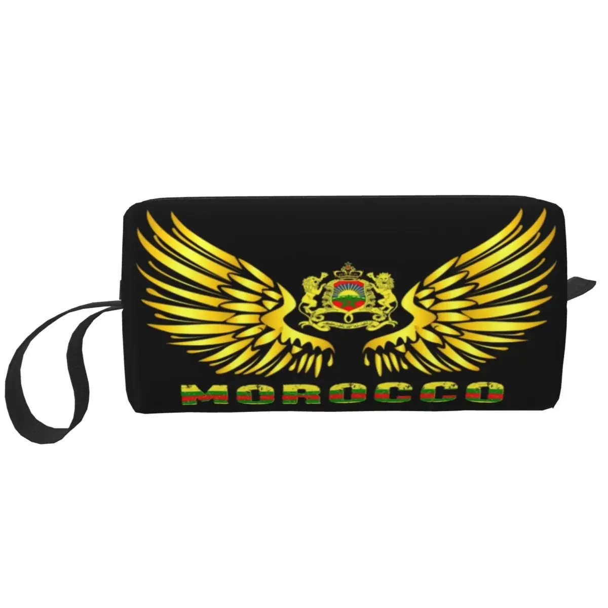 trousse de toilette de voyage the feel of maroc, trousse de maquillage cosmétique, sacs de rangement de beauté pour femmes, trousse dopp, boîte