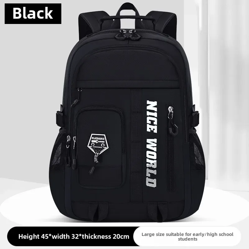 sac à dos d'école pour adolescents, pour garçons et filles, grand sac à dos pour étudiants avec de nombreuses poches, sacs de collège et du secondaire