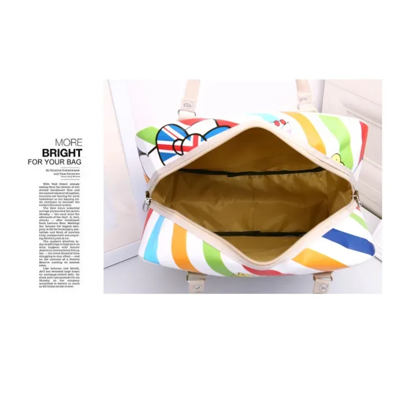 sac de rangement étanche pour vêtements de voyage d'affaires pour hommes, sac d'embarquement polyvalent pour touristes, sac à main multi-bagages de grande capacité, nouveau dessin animé