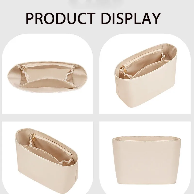 organisateur de sac adapté à la taille intérieure du sac à main llon my level 5l, doublure intérieure en nylon, rangement ordonné en trois dimensions.