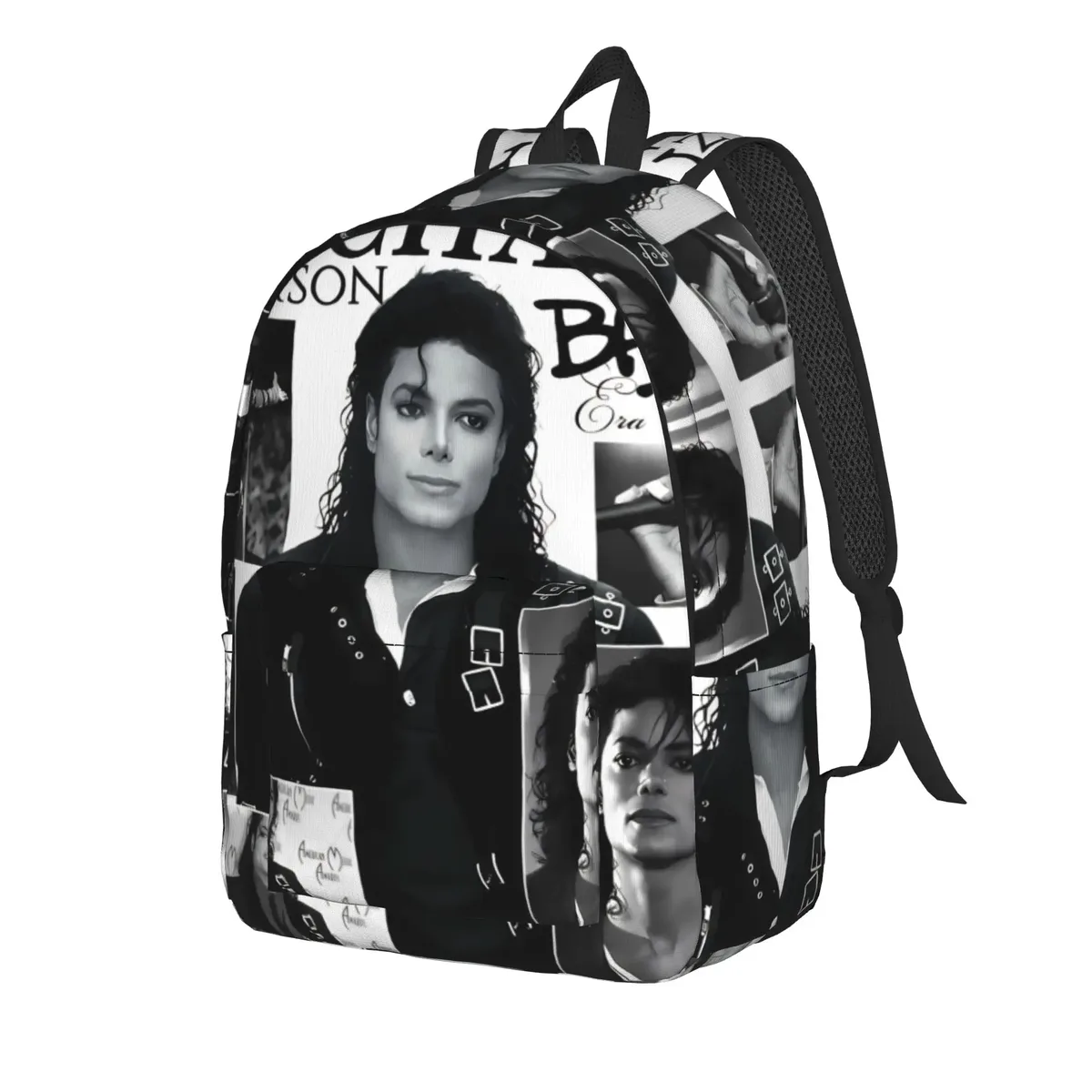 Sac à dos Michael Jacksons Musical Movie 2026 pour hommes et femmes, sac à dos cool pour le lycée, le travail, le collège, en toile, durable