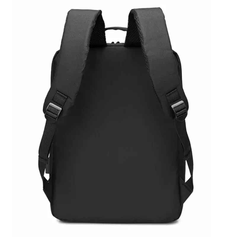 sac dos nylon noir polyester beige bleu 36 55 litres poignée supérieure compartiment principal fermeture éclair bandes fixation usage voyage