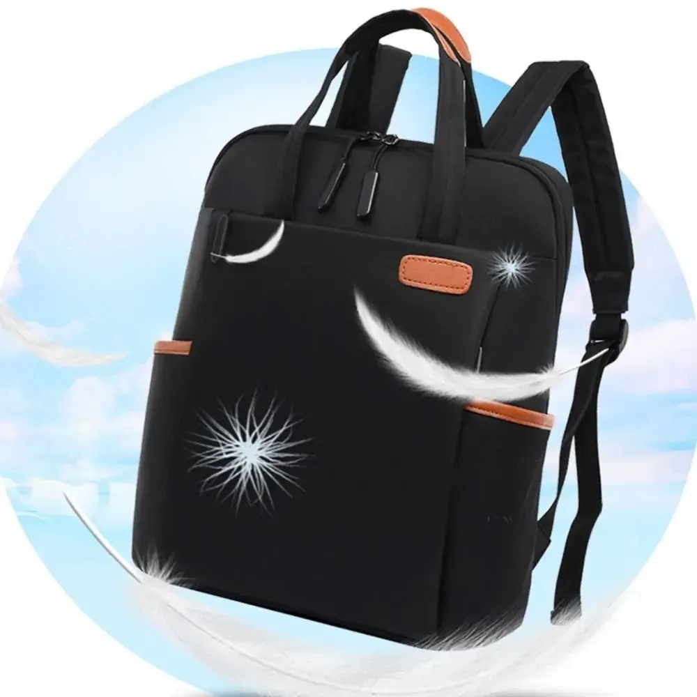 sac à dos pour ordinateur portable en tissu oxford, noir/kaki/rose/beige, imperméable, style décontracté, grande capacité, sac de voyage, extérieur