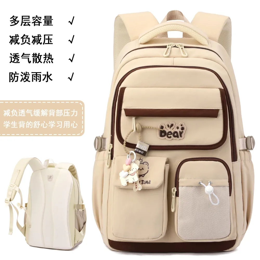 sac à dos scolaire tendance pour filles, sacs d'école pour adolescentes, sac à dos pour ordinateur portable, sac à dos de voyage décontracté, sac à livres, cartable pour enfants, imperméable