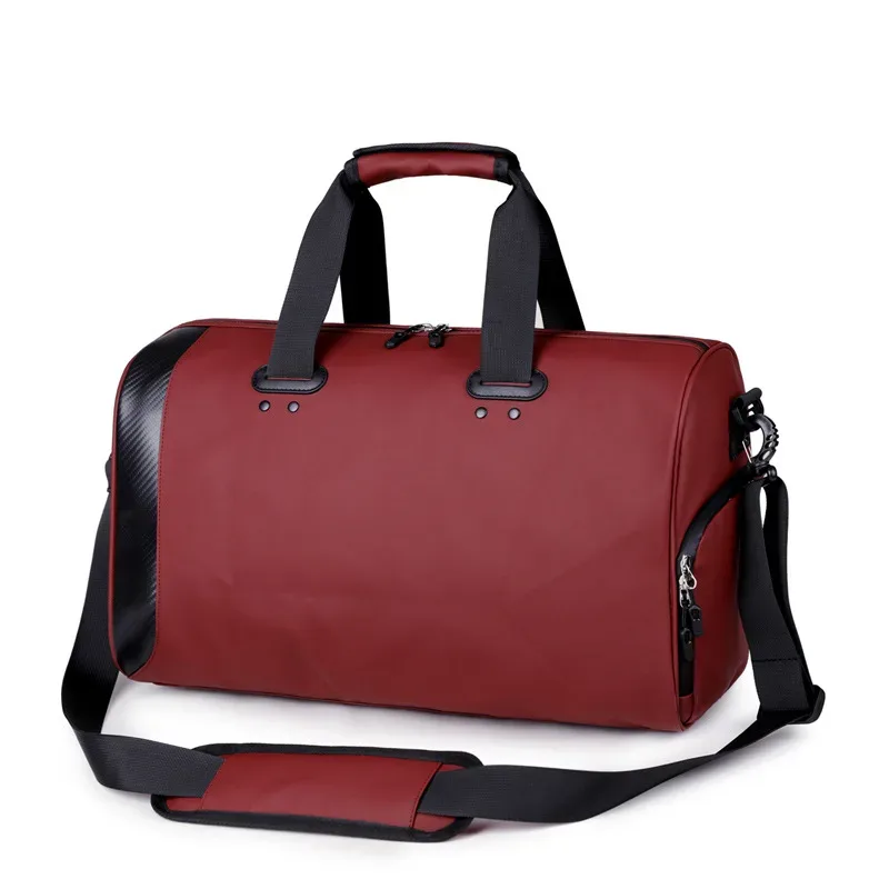 sac de voyage personnalisé avec logo, sac à bagages avec nom imprimé, séparation sèche et humide, sac de sport bricolage