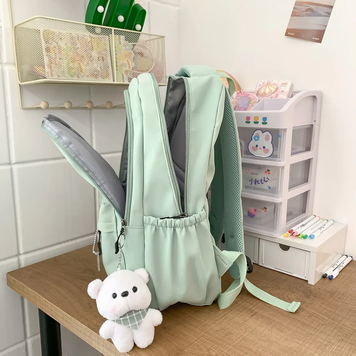 nouveau mode féminine hommes haute capacité étanche collège sac à dos à la mode femmes sacs d'école pour ordinateur portable mignon fille voyage livre sac cool