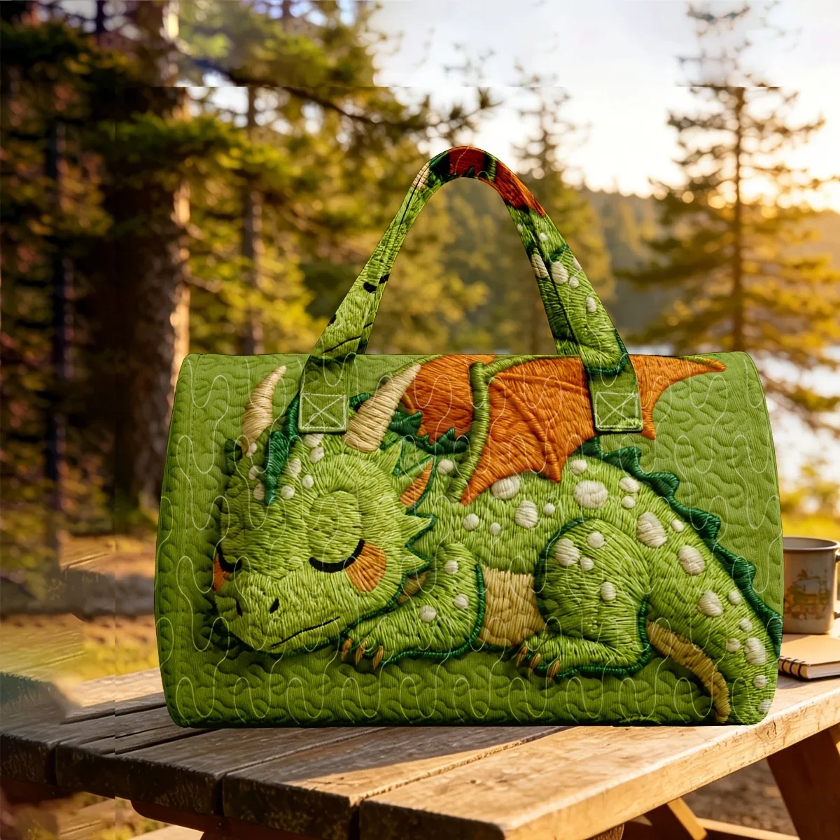 sac de voyage matelassé imprimé en 3d, sac à main personnalisé, sac de plage, de randonnée, de camping et de sport