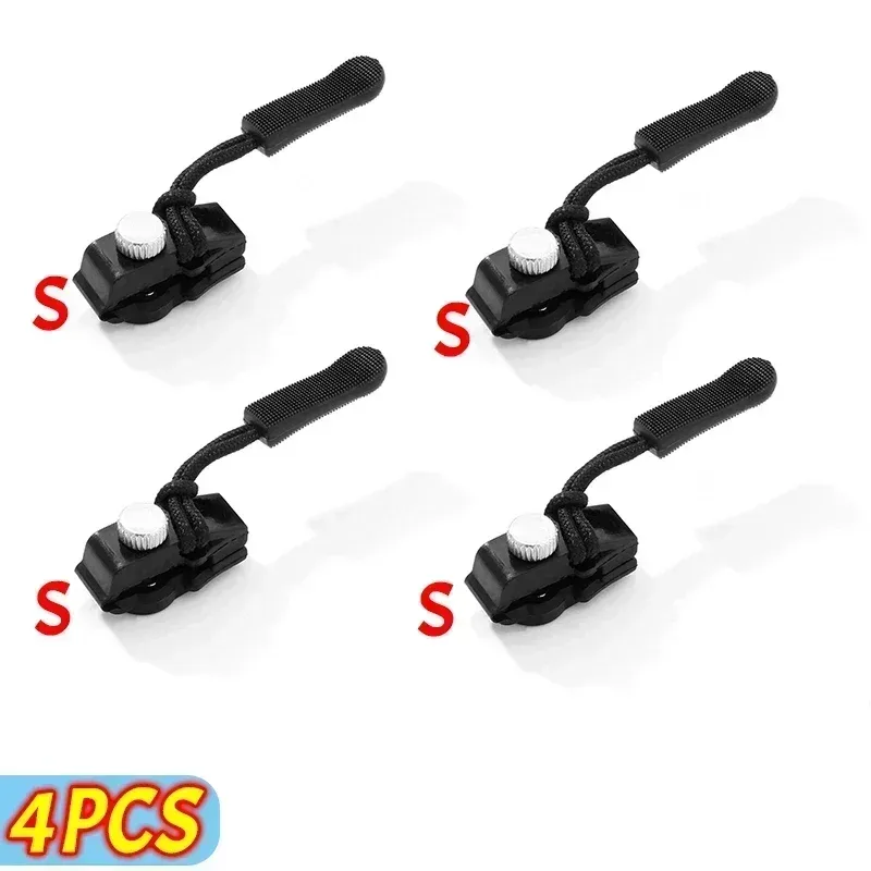 kit de réparation de fermeture éclair instantanée, 2 à 6 pièces, fixation de fermeture éclair de remplacement, dents coulissantes, tête de fermeture éclair de sauvetage, 3 tailles différentes