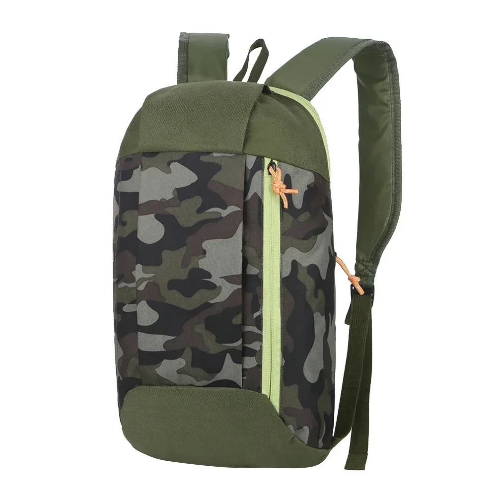 sac dos polyester toile unisexe camouflage noir gris blanc randonnée trekking sport plein air