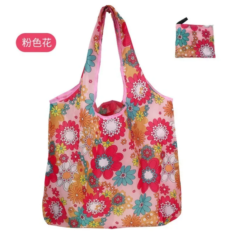 grand sac de courses réutilisable pour femmes, fourre-tout pliable, écologique, réutilisable, pliable, étui d'épicerie, sacs à main, sacs de rangement