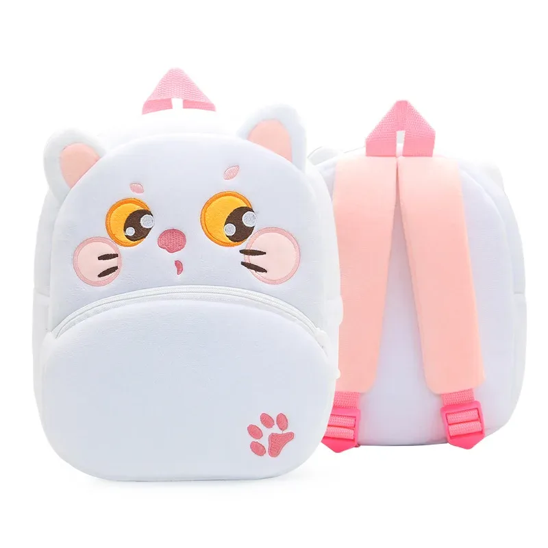 sac à dos créatif en peluche pour enfant, observateur, mignon, animal de dessin animé