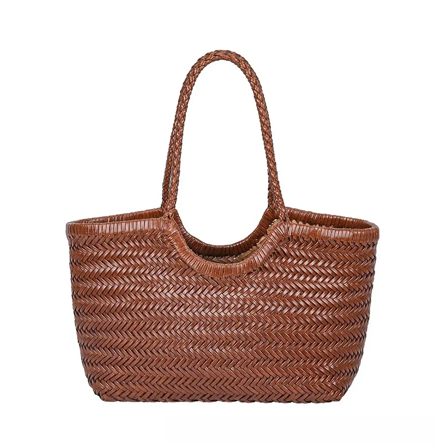 sacs à main pour femmes, sac à bandoulière en cuir véritable, sac de shopping vintage, grand sac fourre-tout, sac à main en cuir de vache, sacs à main pour femmes, tissage décontracté