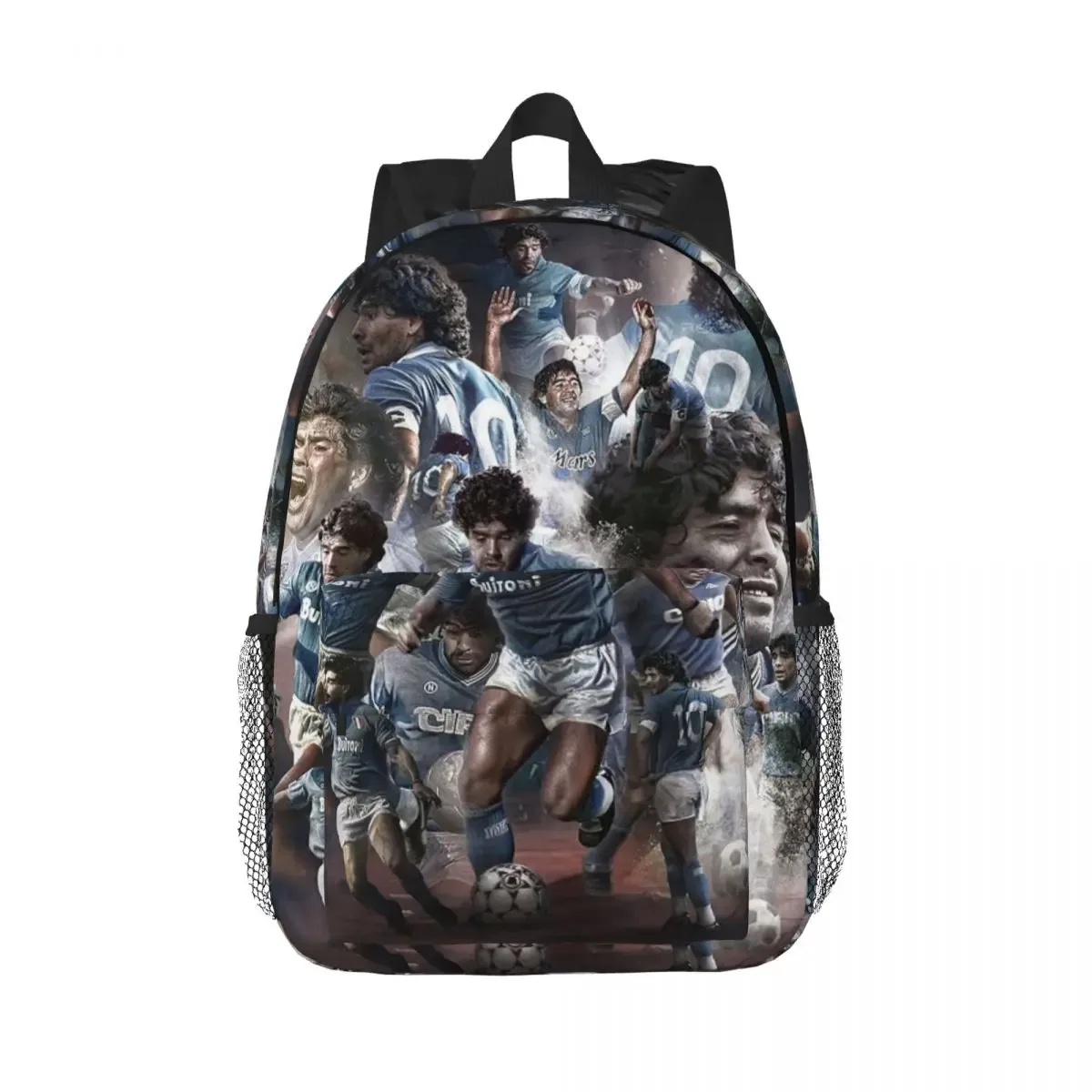 diego maradona d10 sac à dos étudiant garçons filles bookbag enfants sac d'école ordinateur sacs à bandoulière pour hommes femmes