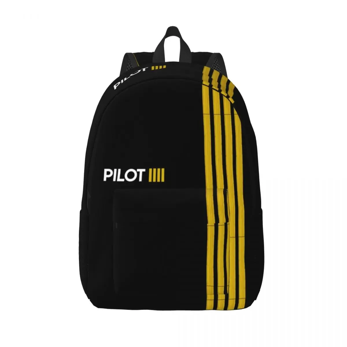 personnalisé pilote capitaine rayures voyage toile sac à dos hommes école ordinateur portable bookbag aviation avion collège étudiant sac à dos sacs
