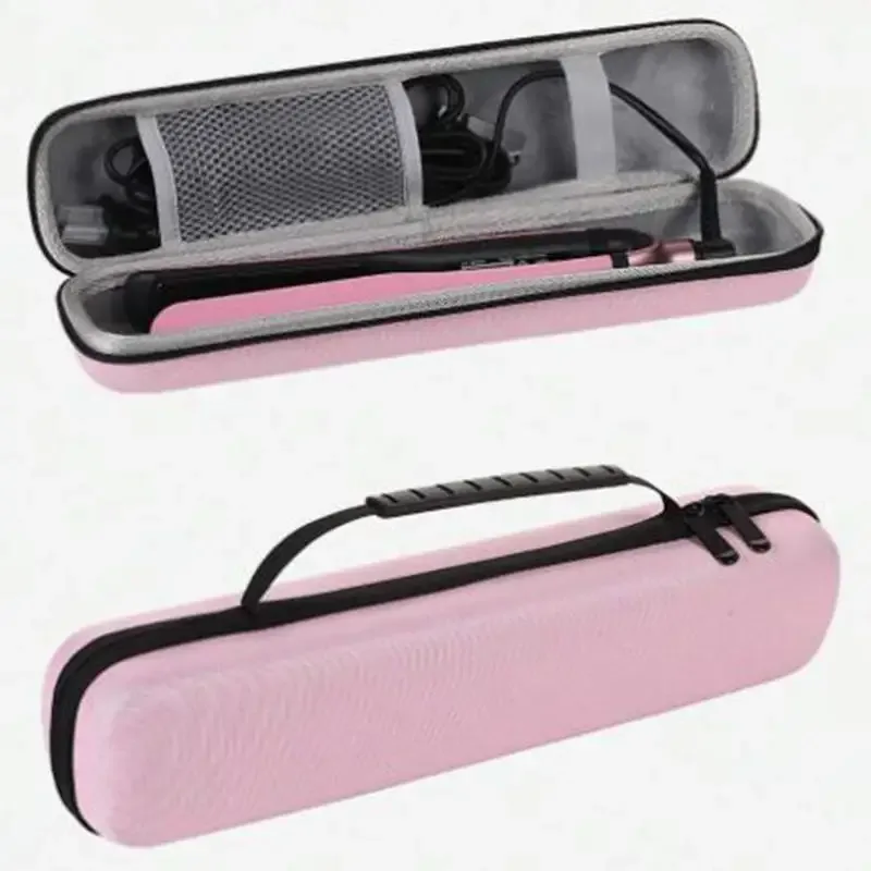 Sac de rangement Portable pour lisseurs de cheveux, fers à friser, bigoudis Eva, sac de rangement pour lisseur de cheveux, mallette de transport de voyage