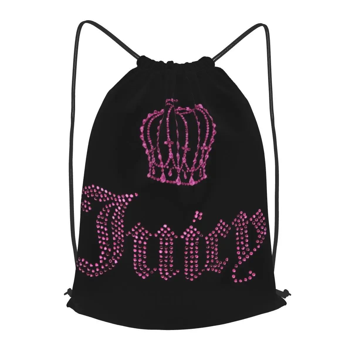 sacs à dos classiques juicy couture, sac de sport portable avec cordon de serrage, sacs à livres pour homme et femme, pour l'école