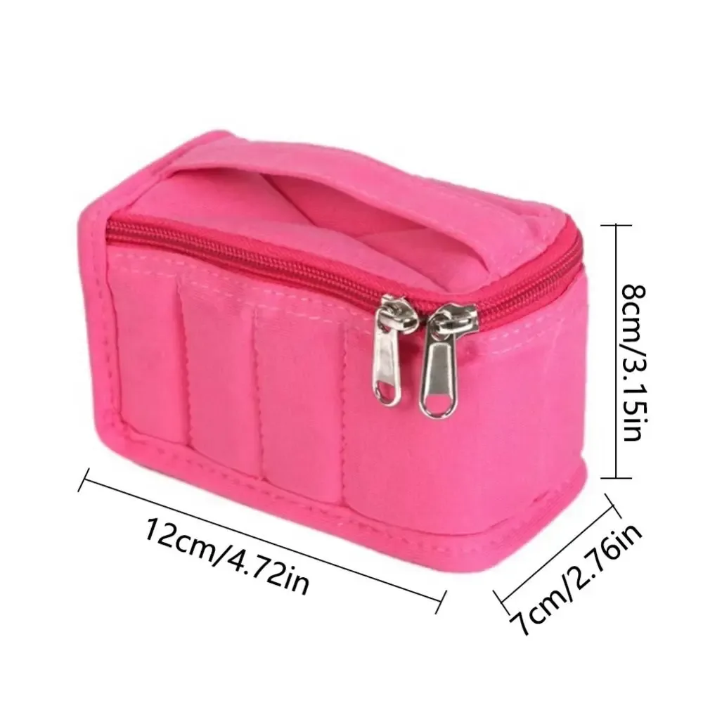 mallette de transport pour château essentiel, 8 grilles, étanche à l'humidité, antichoc, boîte d'évaluation cosmétique, poignée