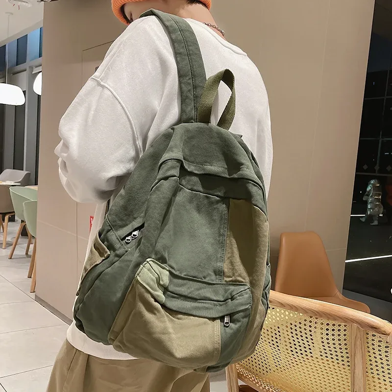sac à dos en toile à panneaux pour femmes, sacs de livre de voyage kawaii pour filles, sacs à dos pour ordinateur portable imprimés lady, sac à dos de voyage mignon, cartable