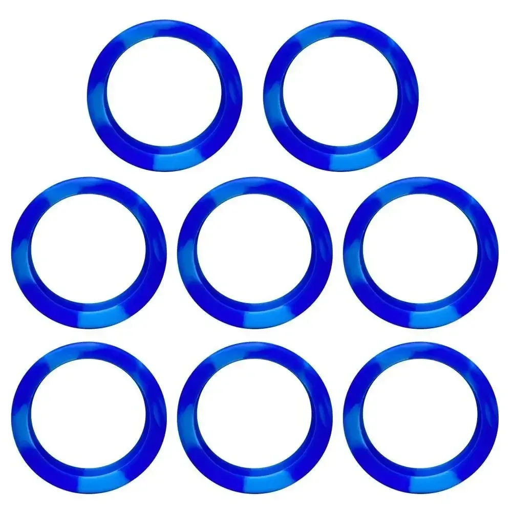 juste de protection en silicone pour roues de valise, chaussures de roulette à bagages shoes, son silencieux, structurels ent, anti-delhi, bruit sap, 8 pièces