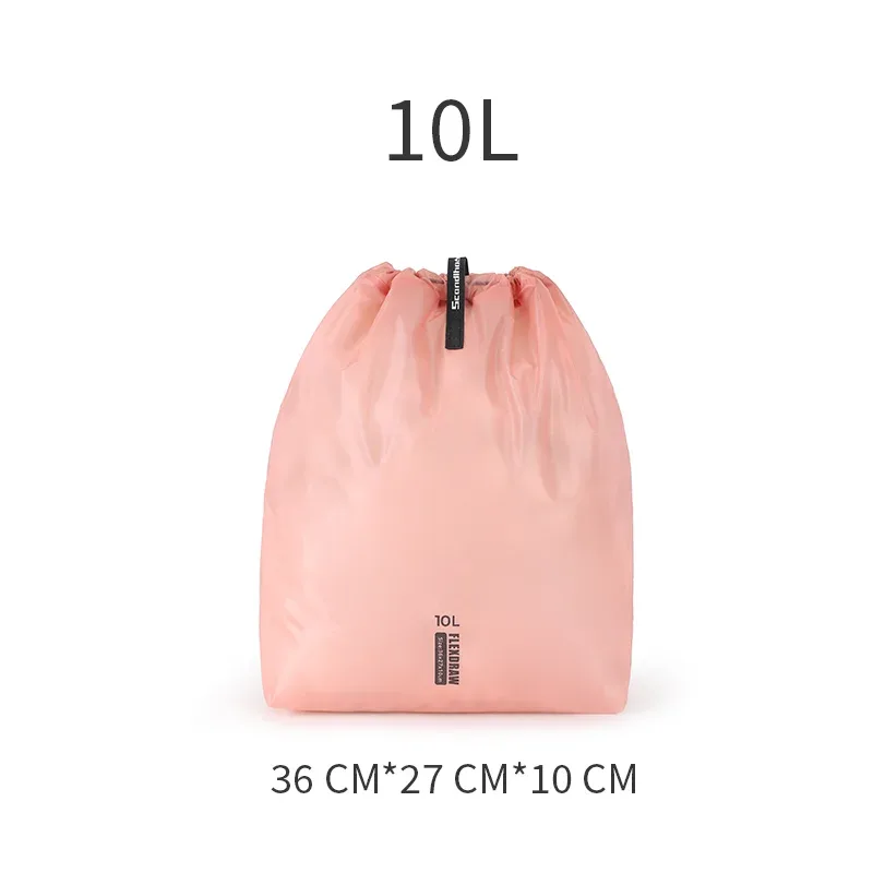 sacs de rangement de voyage à cordon, imperméables et légers, cubes d'emballage pour vêtements, organisateur multi-tailles pour chaussettes, chaussures, bagages