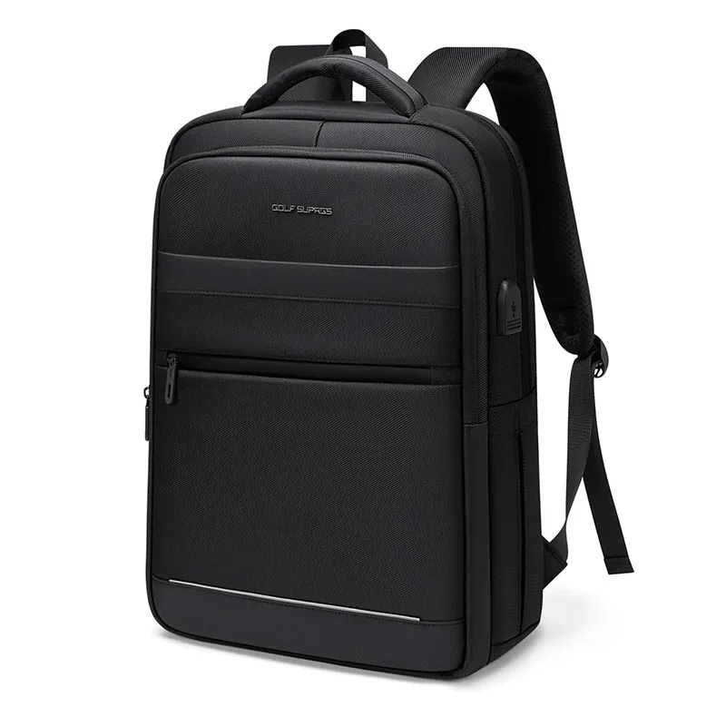 golf-sac à dos d'affaires pour ordinateur portable pour homme, sac à dos professionnel mince avec poches de chargement du procureur, antivol, multifonctionnel, 16 pouces