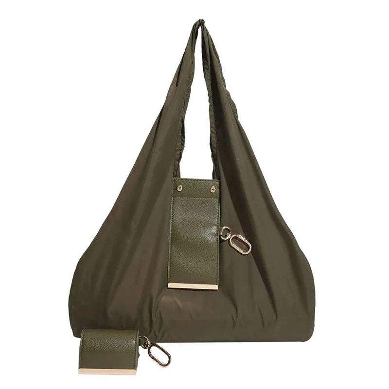 sac de rangement élégant pour accessoires et porte-clés de voyage, sac de courses pratique et écologique de grande capacité